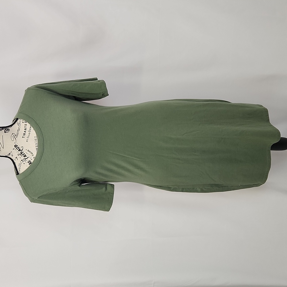 Old Navy Soft Green Tee Shirt Dress, Medium